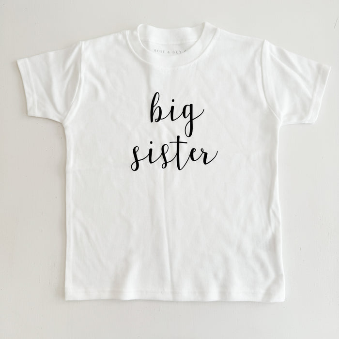 SECONDS BIG SISTER T-SHIRT 3-4YRS