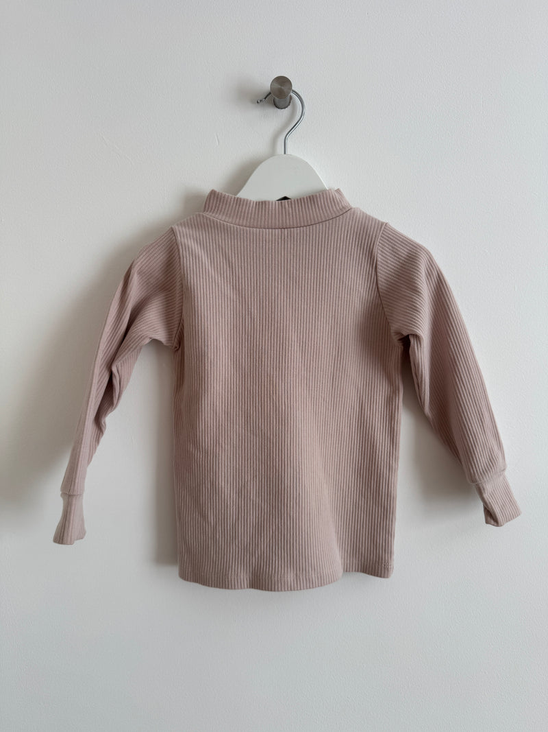 PRELOVED MUSHROOM TURTLENECK 4-5 YRS