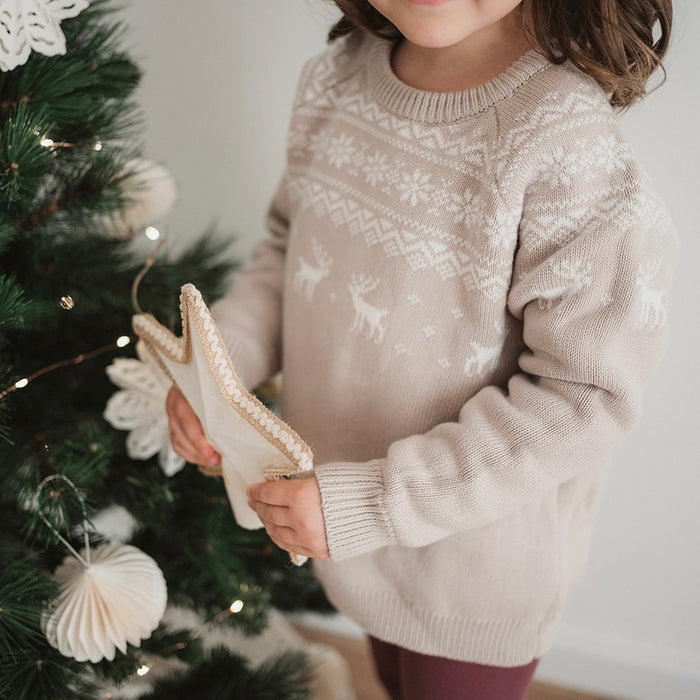 FAIRISLE KNITTED JUMPER - KIDS